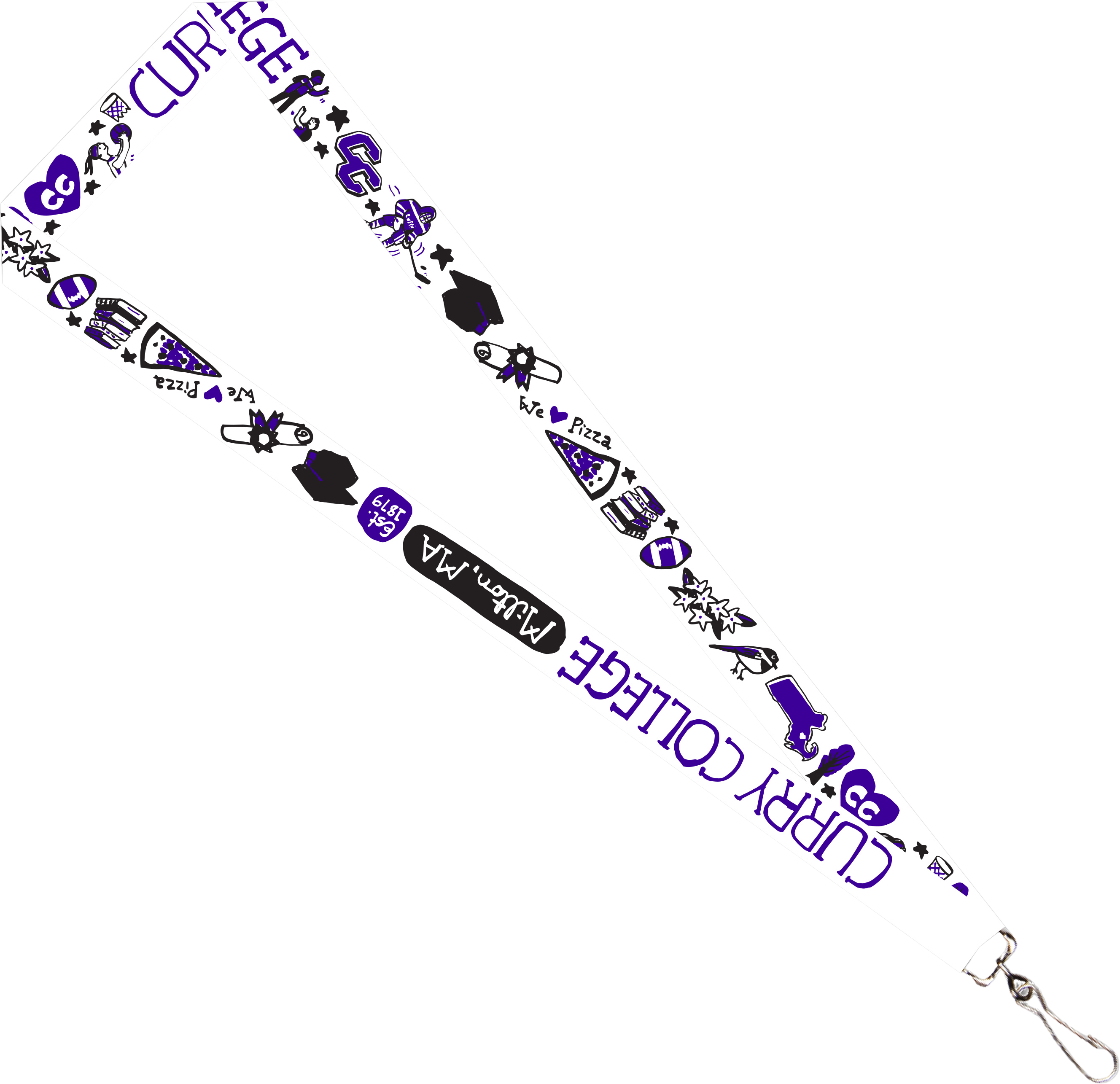 Julia Gash 3/4" Lanyard