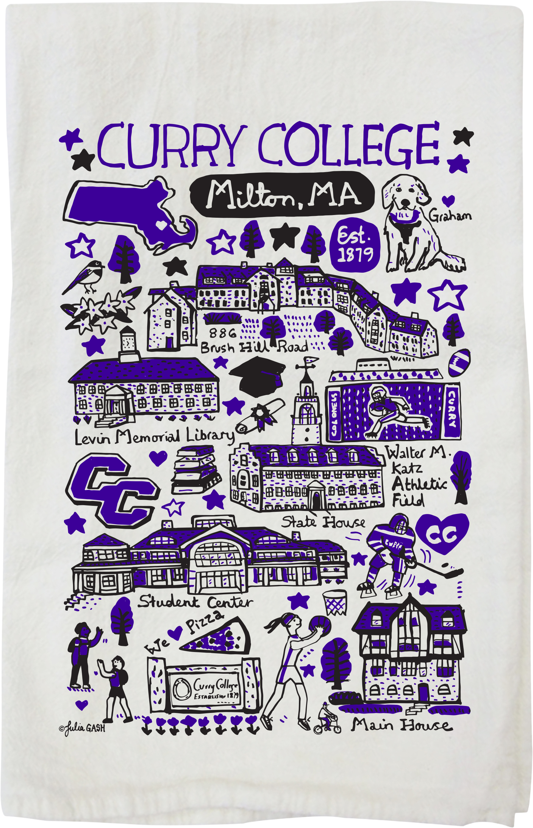 Julia Gash Kitchen Towel