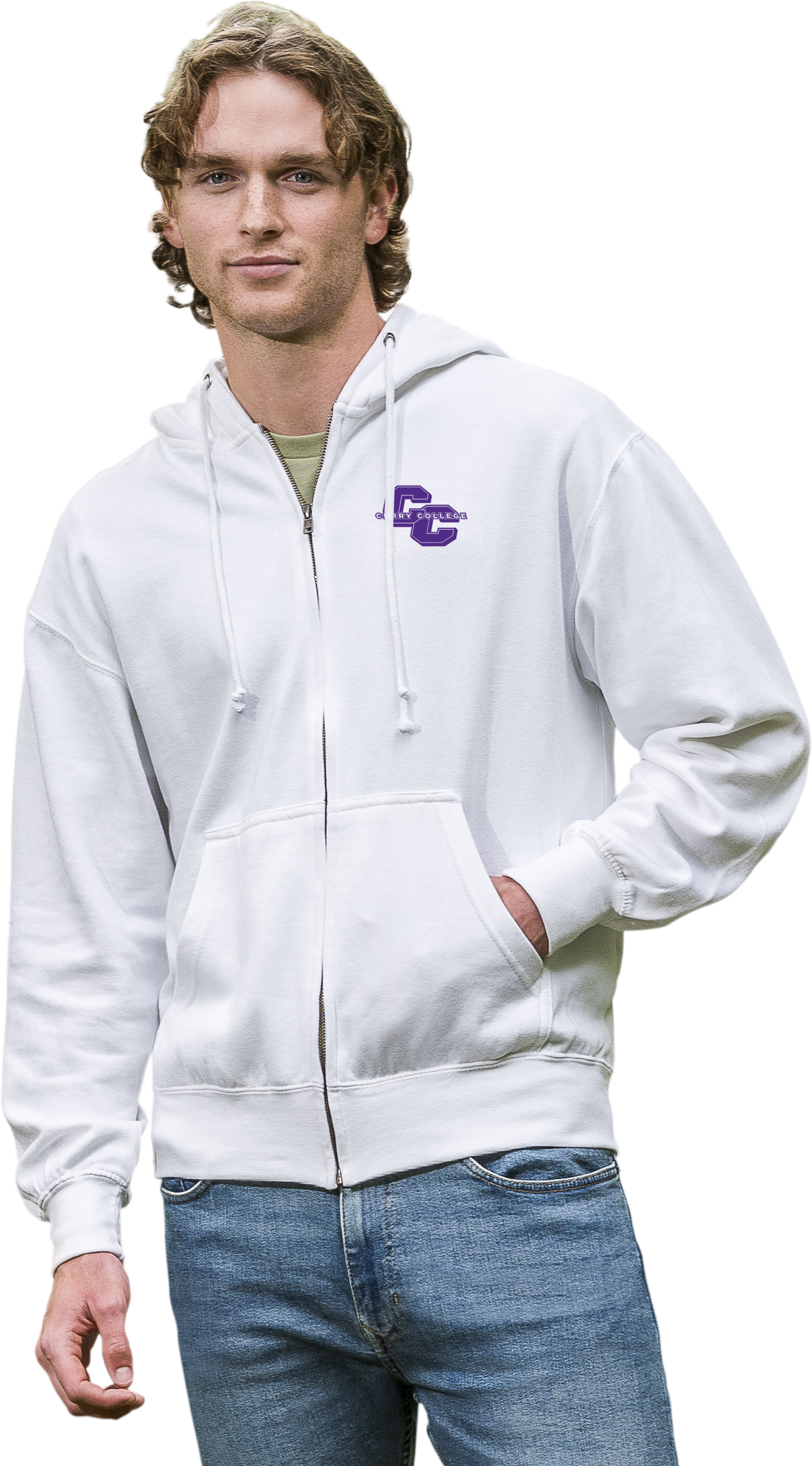 Full Zip Hooded Sweatshirt