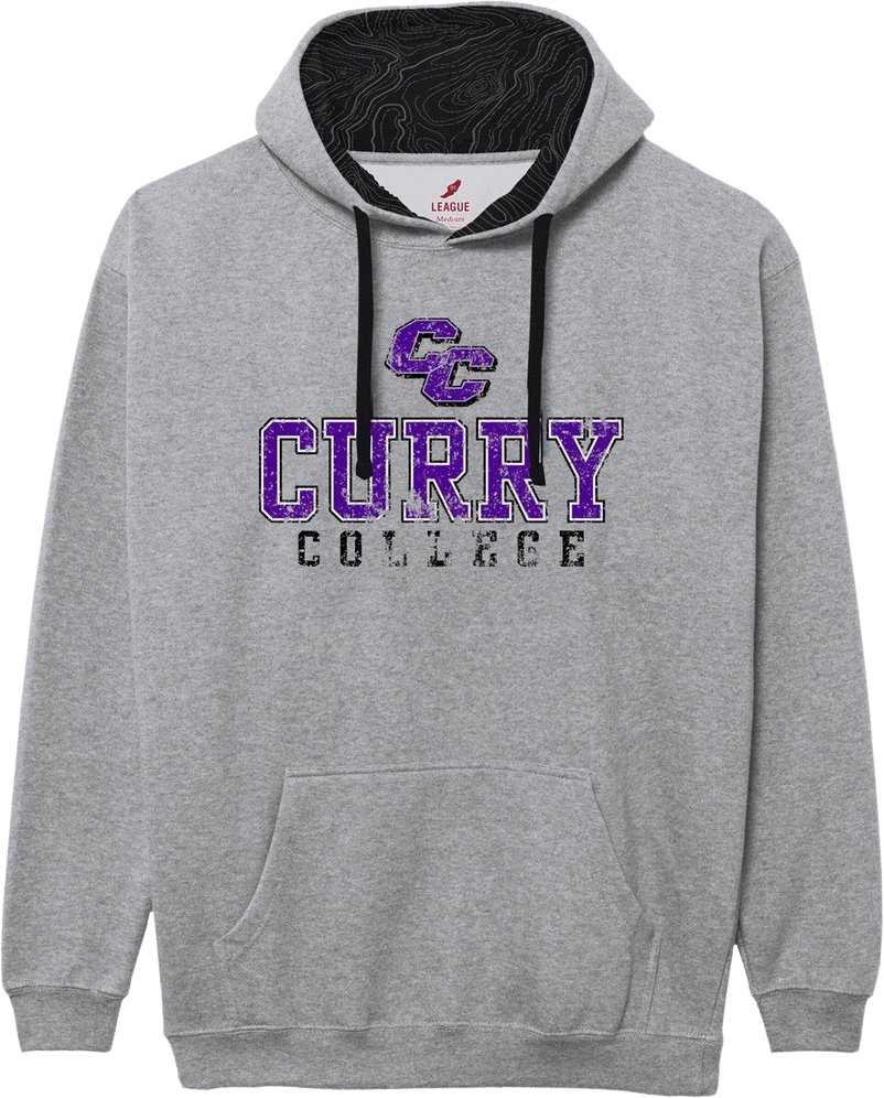 Colorblock Hooded Sweatshirt