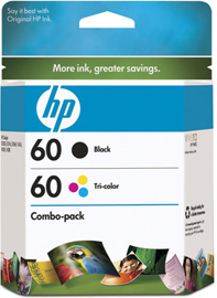 INK CARTRIDGE HP 60 COMBO