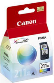 INK CARTRIDGE CANON  CL-211XL COLOR