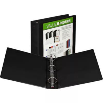 BINDER 2" CLEAR VIEW BLACK - New (SKU: 12186976)