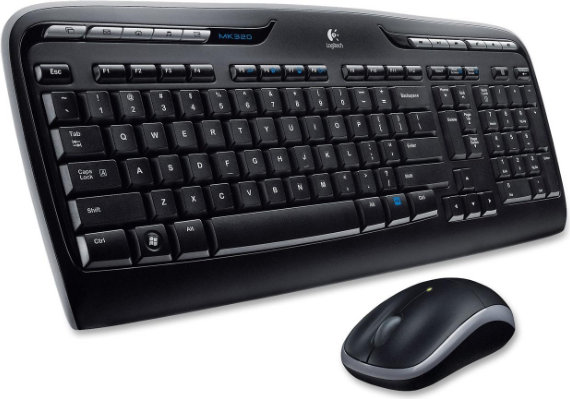 KEYBOARD MSE LOG MK320 WIRELESS USB - ONLINE ONLY