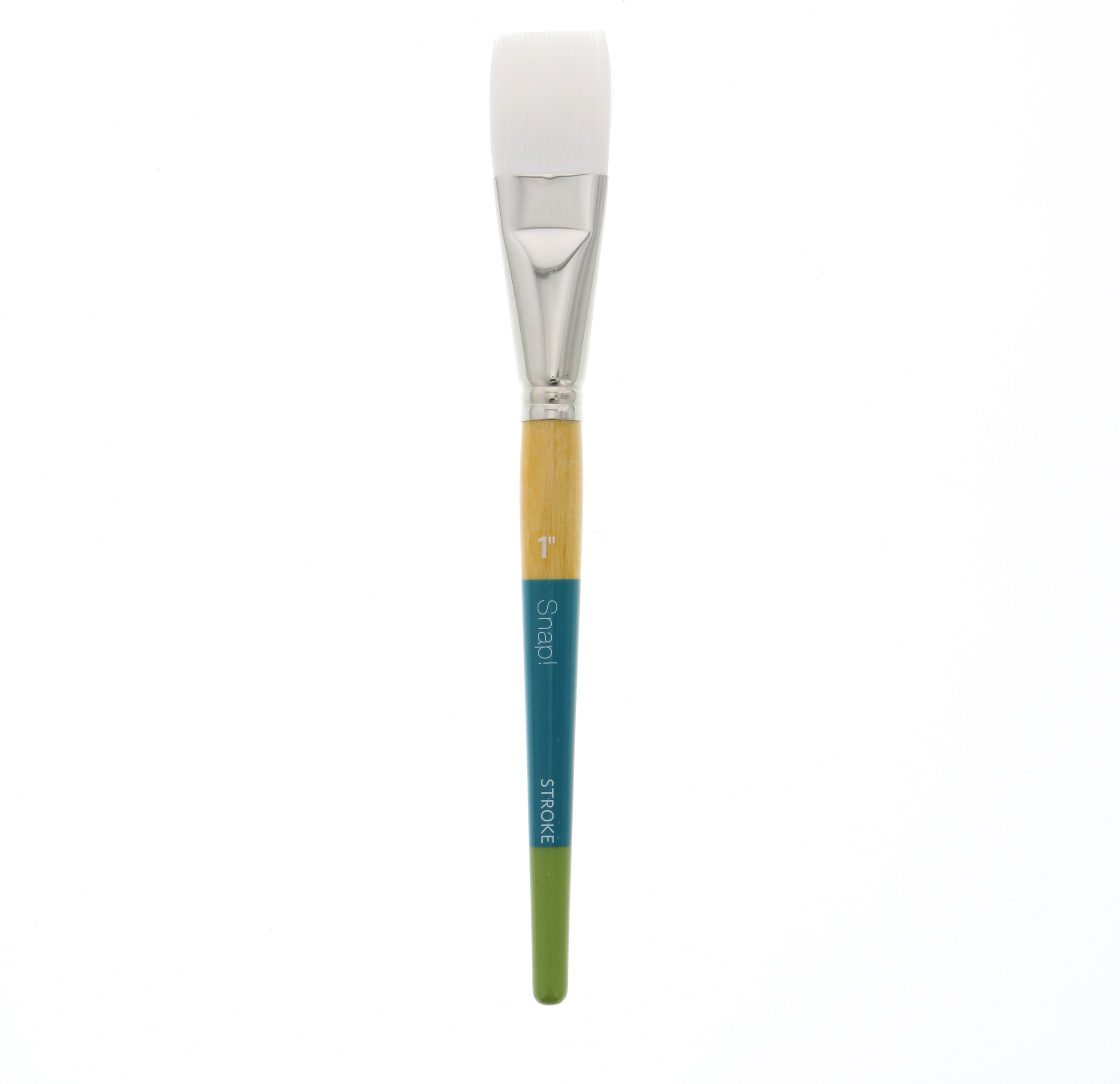 SNAP WHITE TAKLON STROKE 1IN SHORT HANDLE