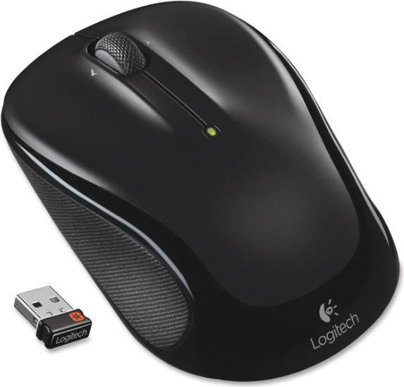 LOGITECH M325 WIRELESS MOUSE BLACK - ONLINE ONLY