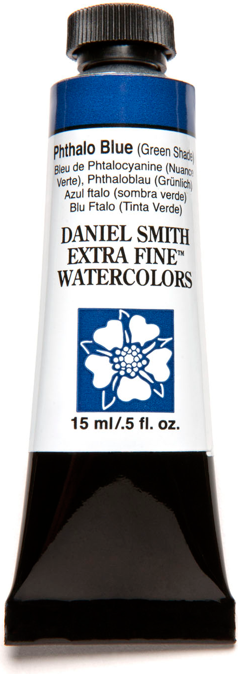 DANIEL SMITH WATERCOLOR 15ML PHTHALO BLUE GREEN SHADE