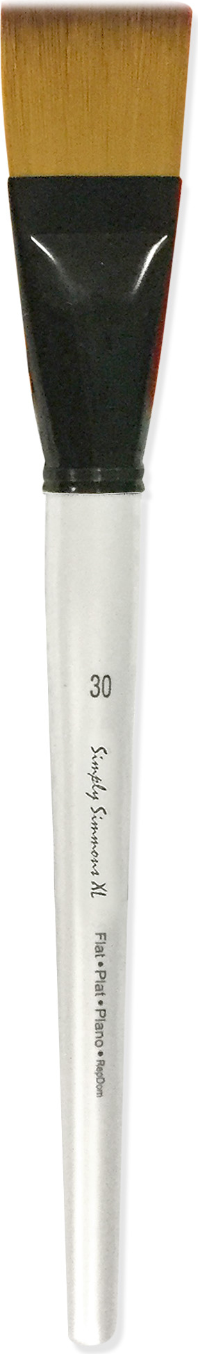 SIMPLY SIMMONS XL BRUSH SOFT SYNTHETIC FLAT 30