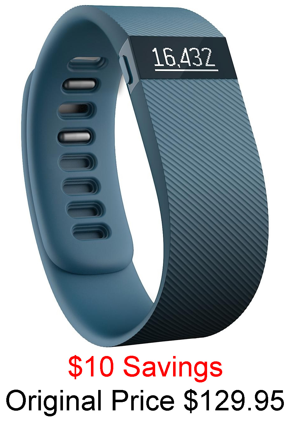 FITBIT CHARGE WRLSS SLATE SM
