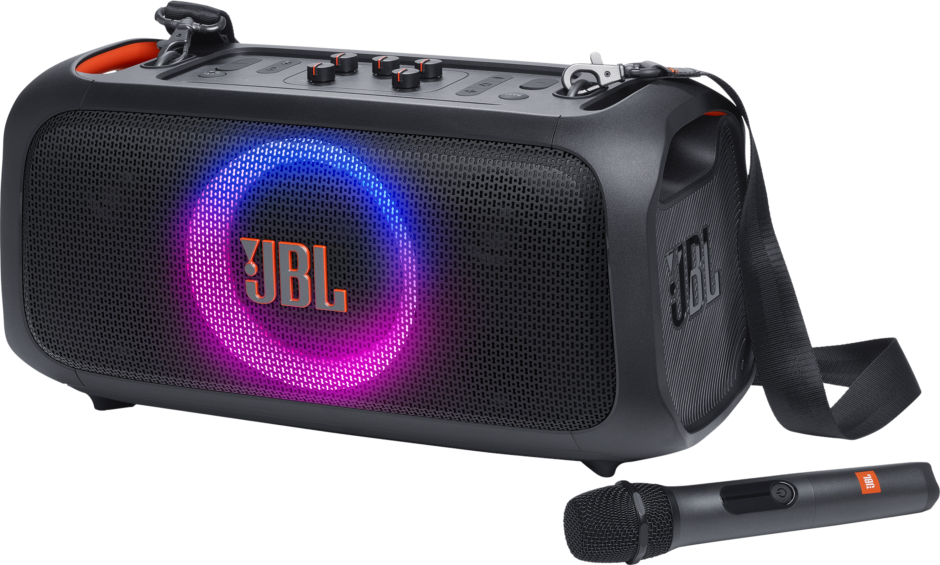 JBL PartyBox On-the-Go Essential Wireless Speaker, Black - ONLINE ONLY