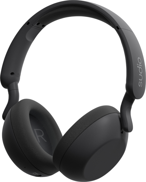 Sudio R3 Bluetooth Headphones, Black - ONLINE ONLY
