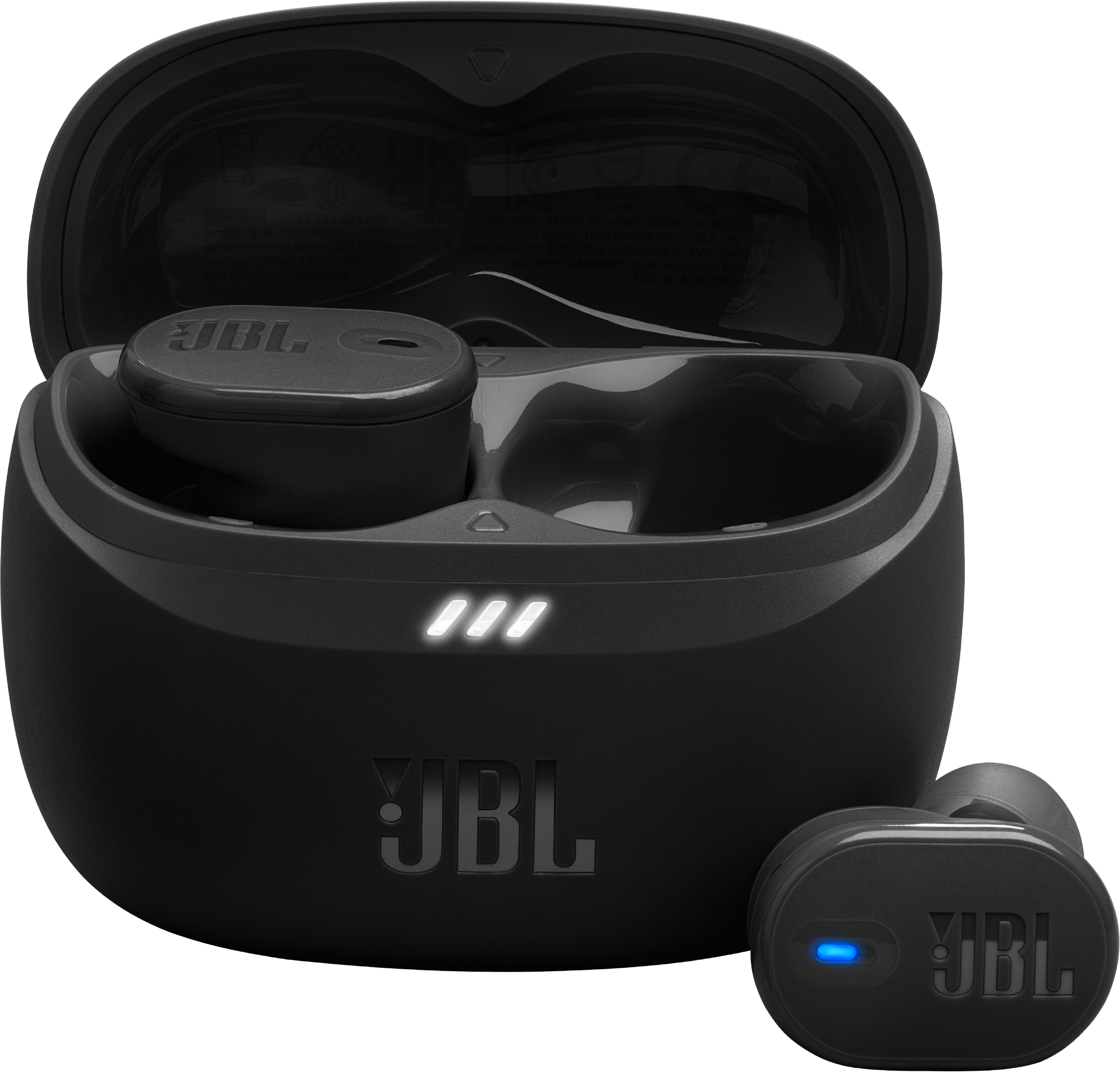 JBL Tune Buds 2 True Wireless Earbuds, Black - ONLINE ONLY