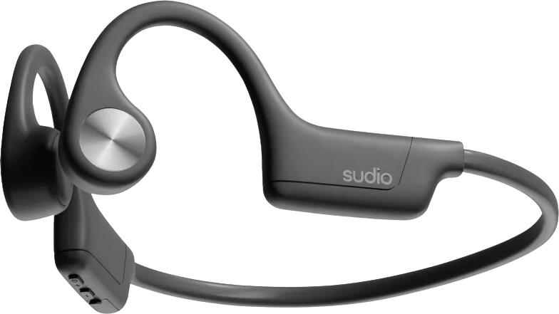 Sudio B4 Bone Conduction Earbuds, Black - ONLINE ONLY
