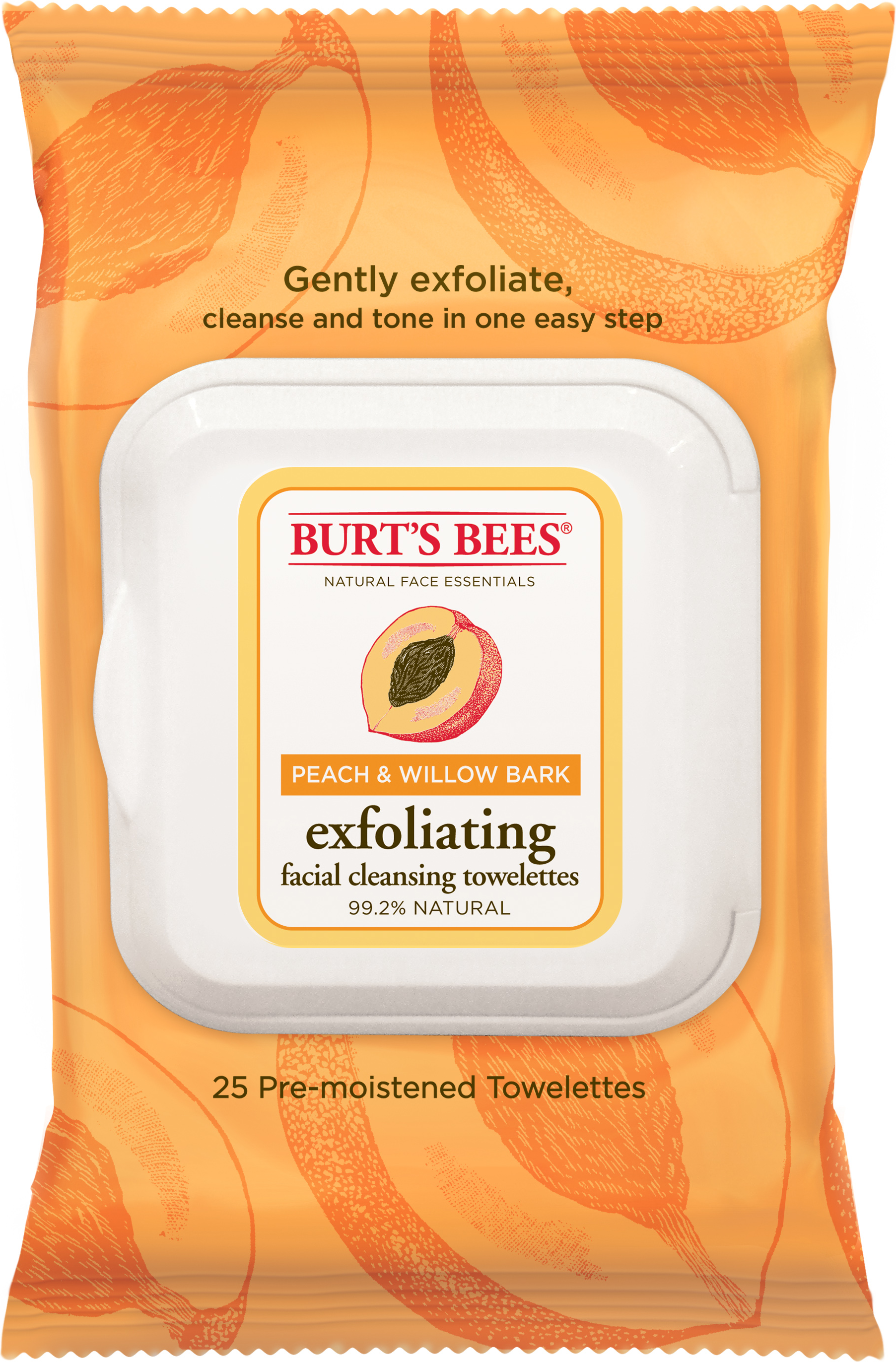 BB TOWELETTE 30CT PEACH WILL