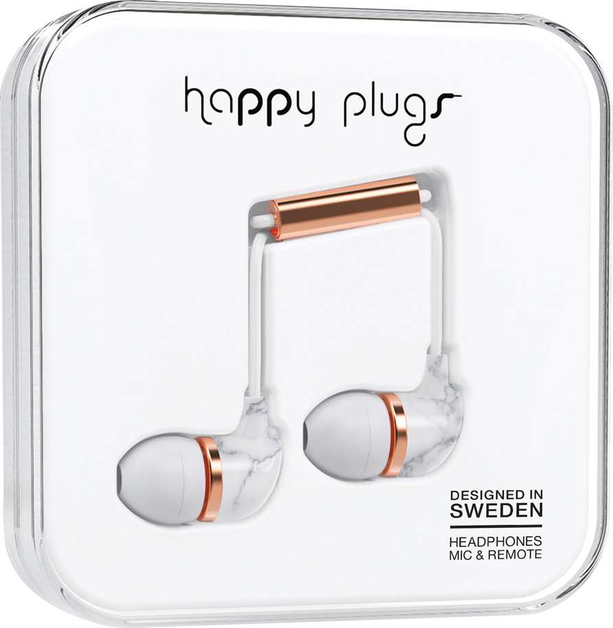 HAPPY PLUGS IN-EAR BUDS MARBLE