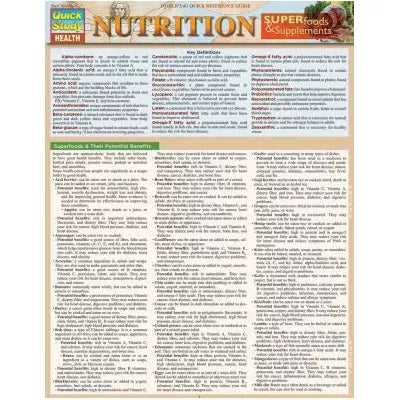 NUTRITION SUPERFOODS AND SUPLEMENTS - New (SKU: 17200045)