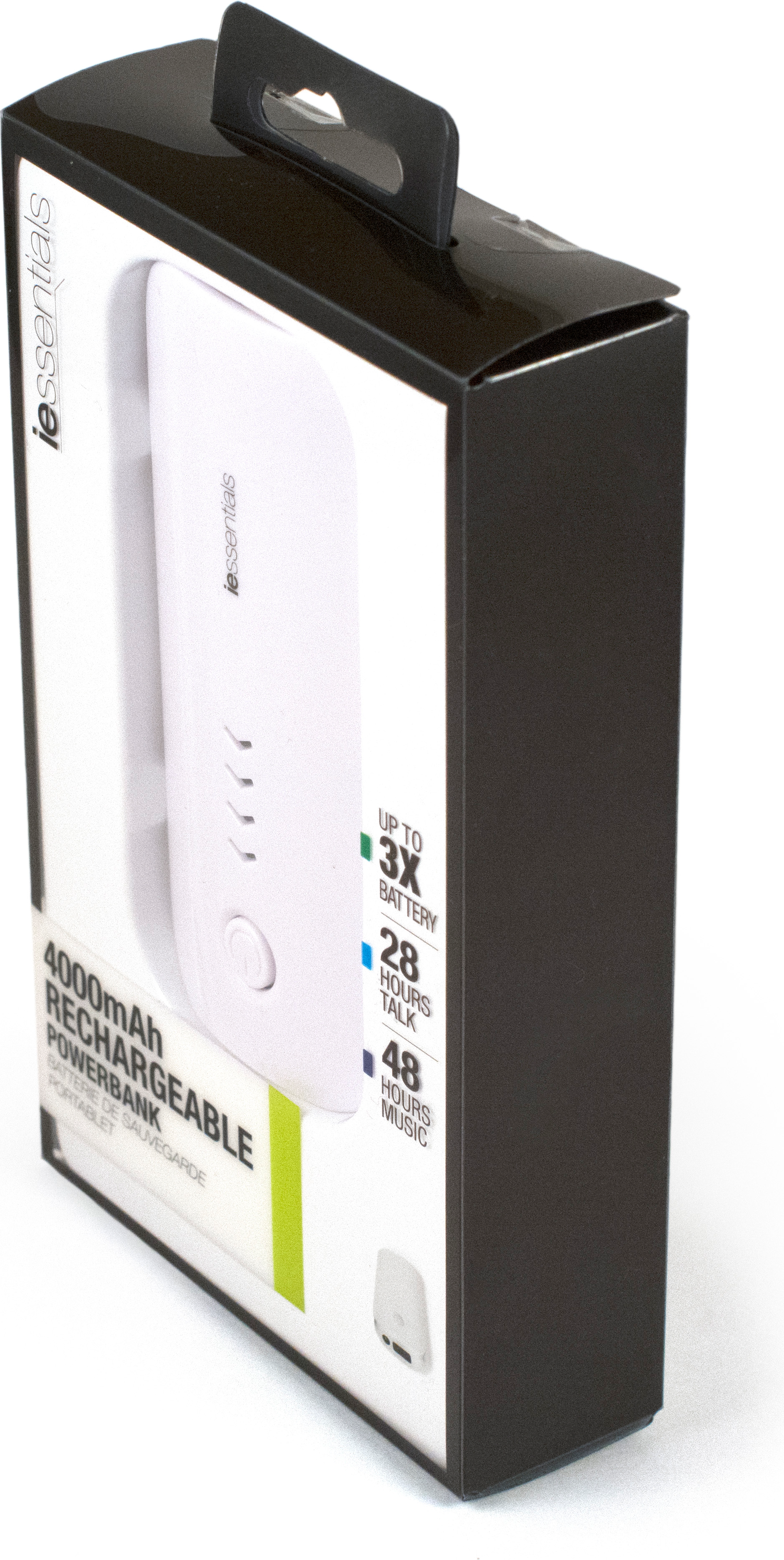IESS 4 000MHA POWER BANK WHITE
