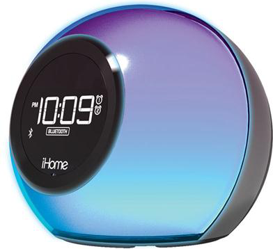 IHOME BLUETOOTH ALARM CLOCK RADIO BLACK