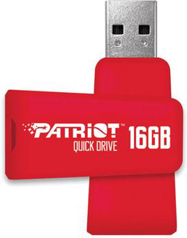 PATRIOT QUICK DRIVE 16GB RED