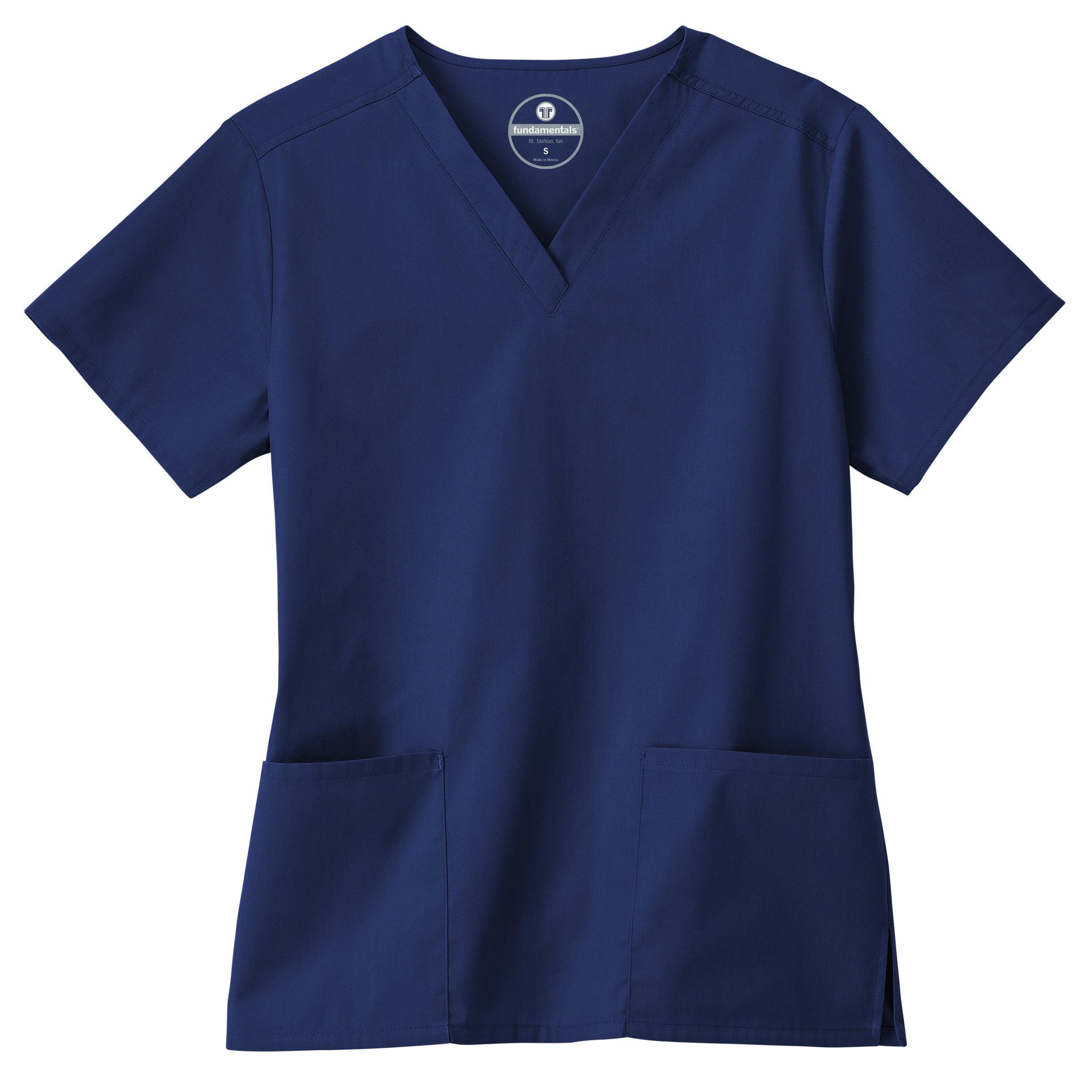 Ladies 2 Pocket Scrub Top