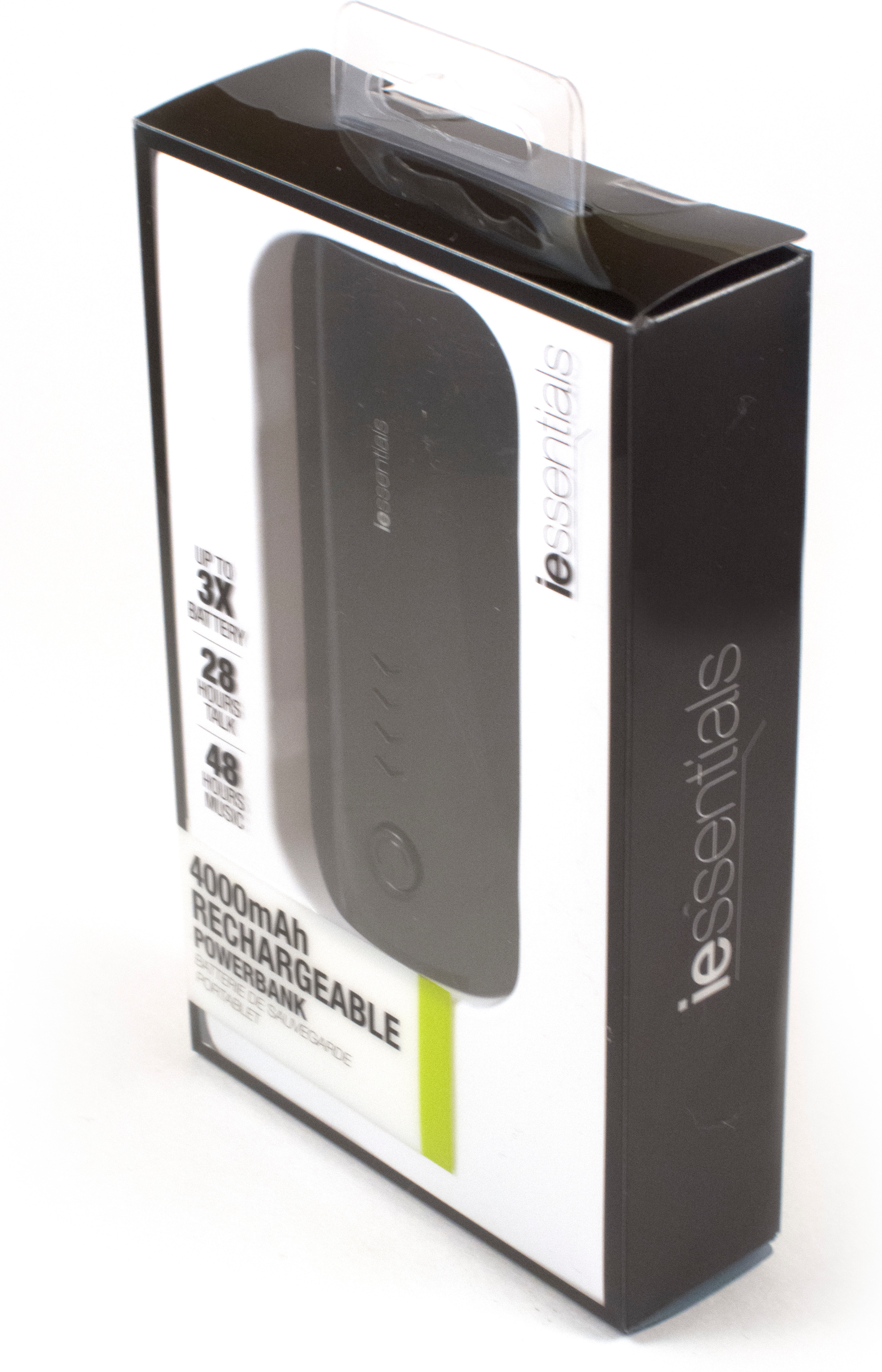 IESS 4 000MHA POWER BANK BLACK