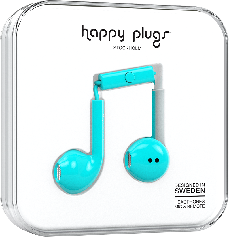 HAPPY PLUGS EARBUD PLUS TURQ