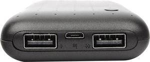 6000MAH Power Bank -Black UL  - ONLINE ONLY