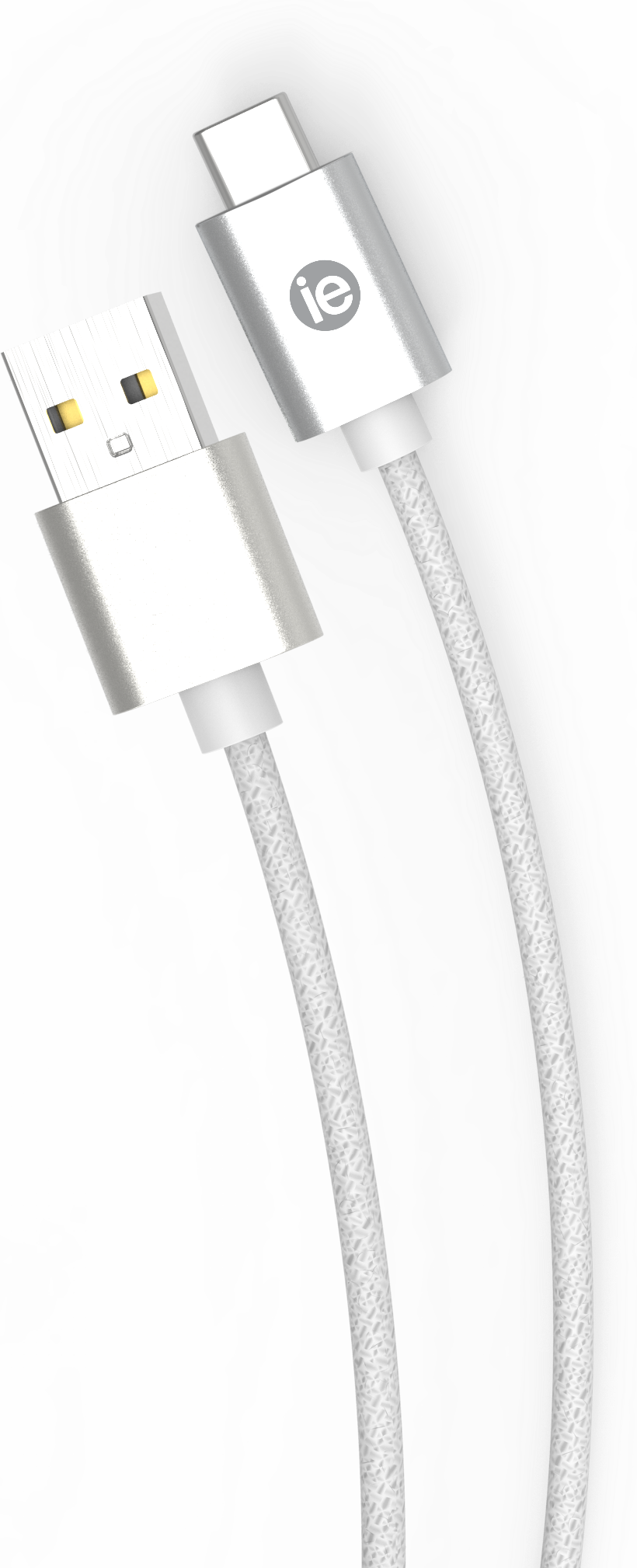 10FT BRAID USBC TO A CABLE WHT - ONLINE ONLY