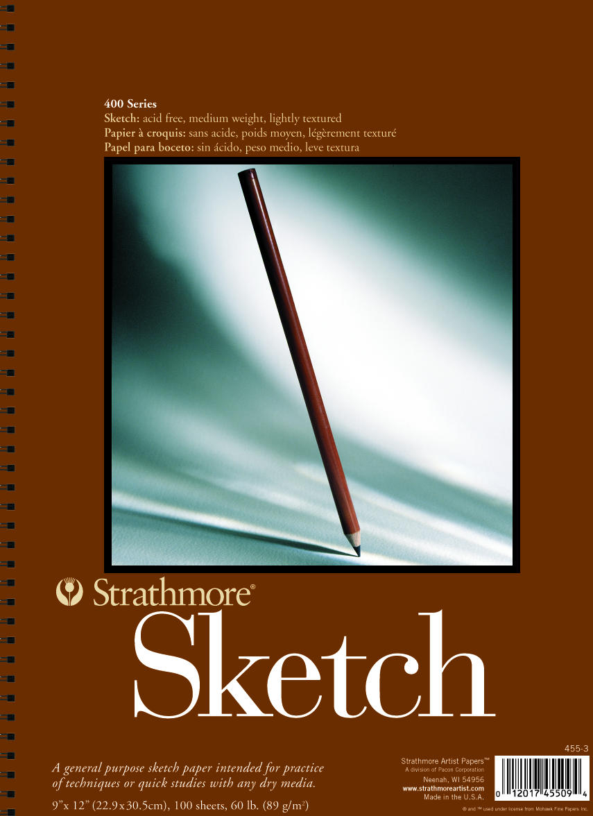 SKTCH 60# 9X12SB SD 100SH(12)