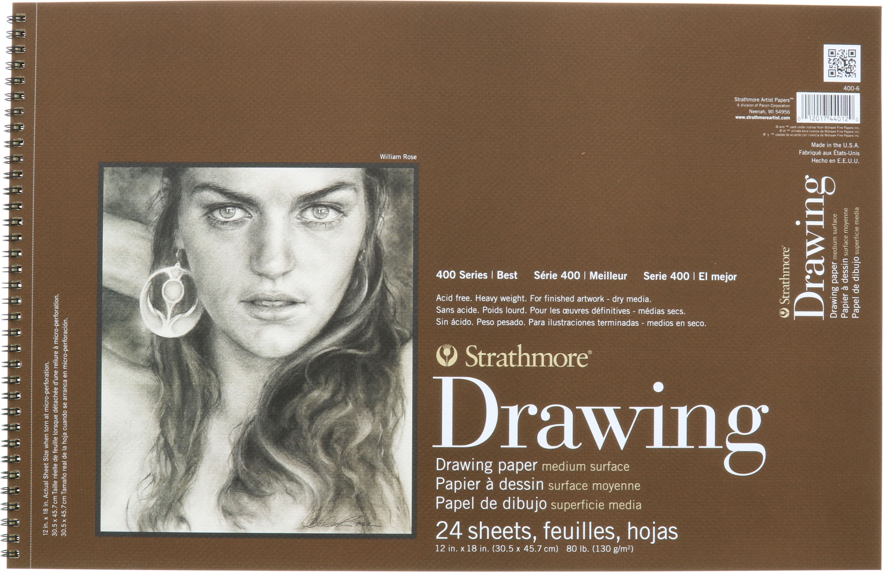 DRAW 80# MD 12X18SB PERF 24SH