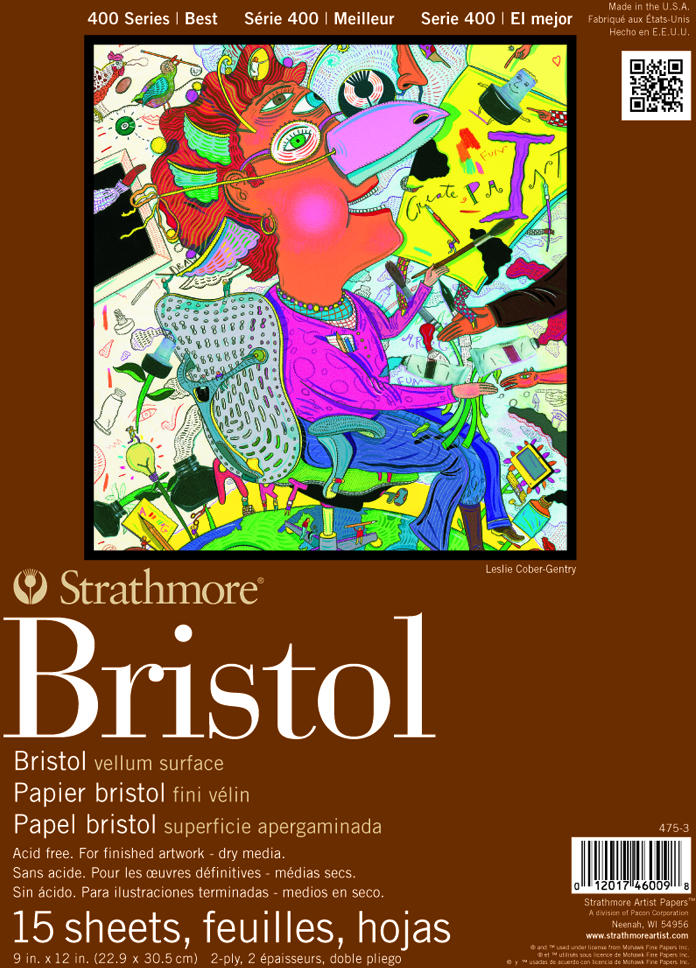 BRISTOL 2PLY VEL 11X14 TB 15S