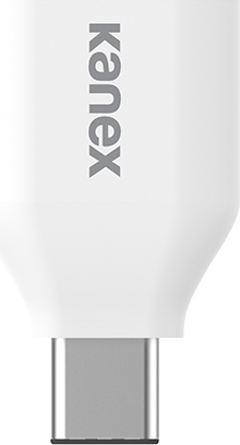 KANEX USB TO USBC ADAPTER WHT - ONLINE ONLY