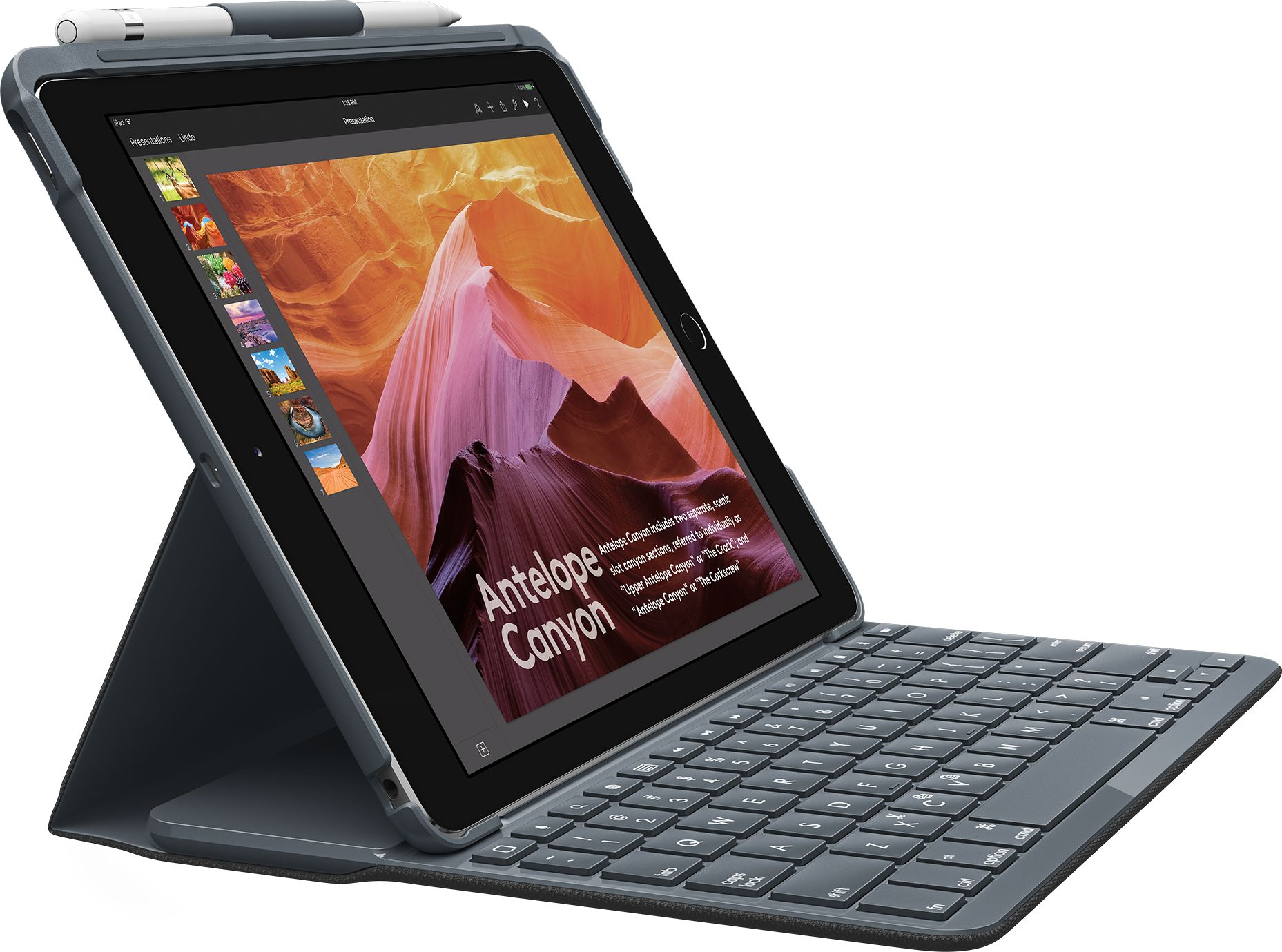 LOGITECH SLIM COMBO KBPEN 9.7 - ONLINE ONLY
