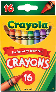 CRAYOLA CRAYONS 16 COUNT