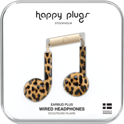 EARBUDS PLUS LEOPARD