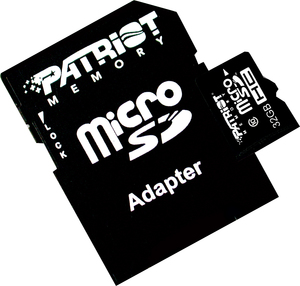 PATRIOT 32GB MCRO SD W/SD ADPT