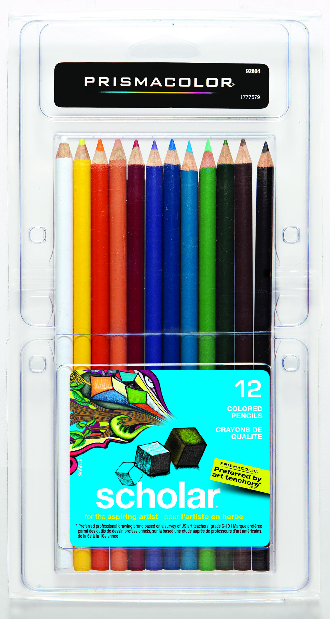 PENCILSET 12CT PRISMA SCHOLAR
