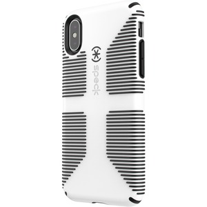 Speck Smartphone Case- iPhone XS/X Candyshell Grip (White/Black) - ONLINE ONLY