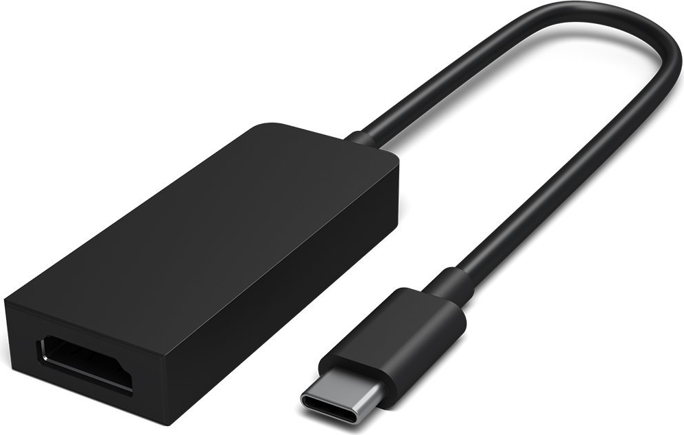 Microsoft Surface USB-C to HDMI External Video Adapter, Black - ONLINE ONLY