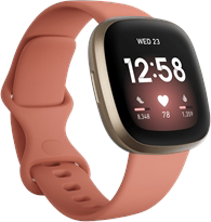 FITBIT VERSA 3 SMART WATCH PINK/GOLD
