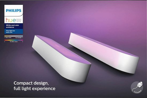 HUE PLAY WHITE COLOR LED LIGHT 2PK