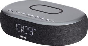 iHome TimeBoost  Bluetooth Tabletop Speaker System - ONLINE ONLY