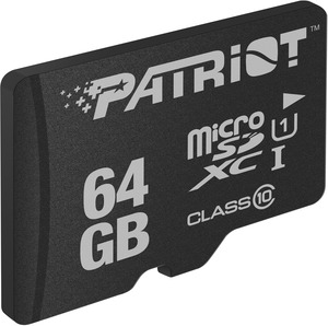 Patriot Memory 64 GB Class 10/UHS-I (U1) microSDHC - ONLINE ONLY