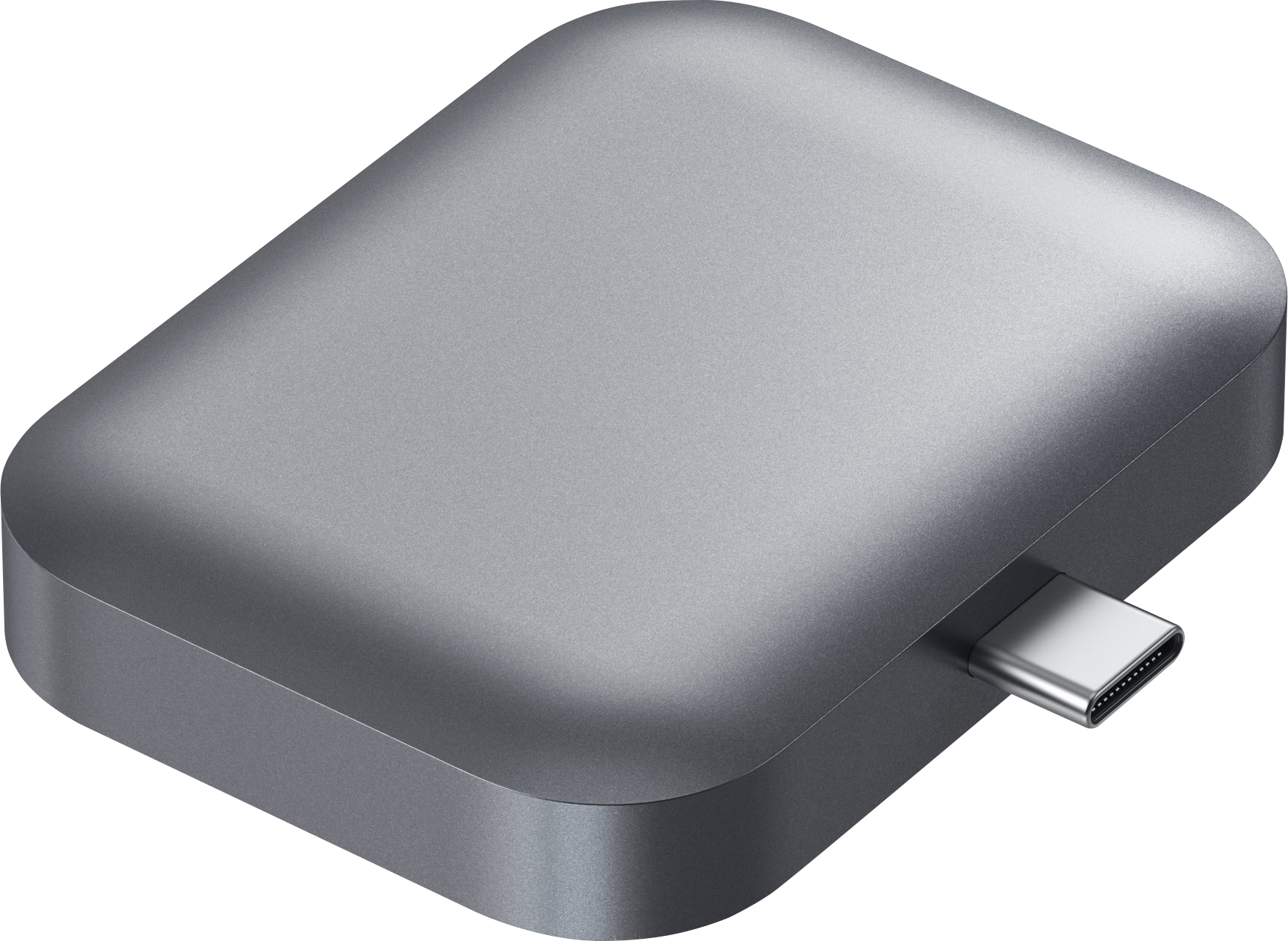 Satechi USB-C Wireless Charging Dock for AirPods, Space Grey