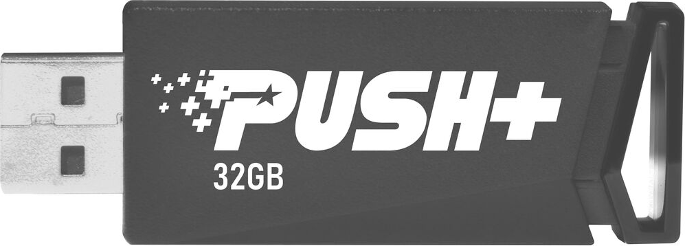 Patriot PUSH+ 32GB Color Flash Drive. USB 3.2 Gen. 1 - RED MAPLE  - ONLINE ONLY