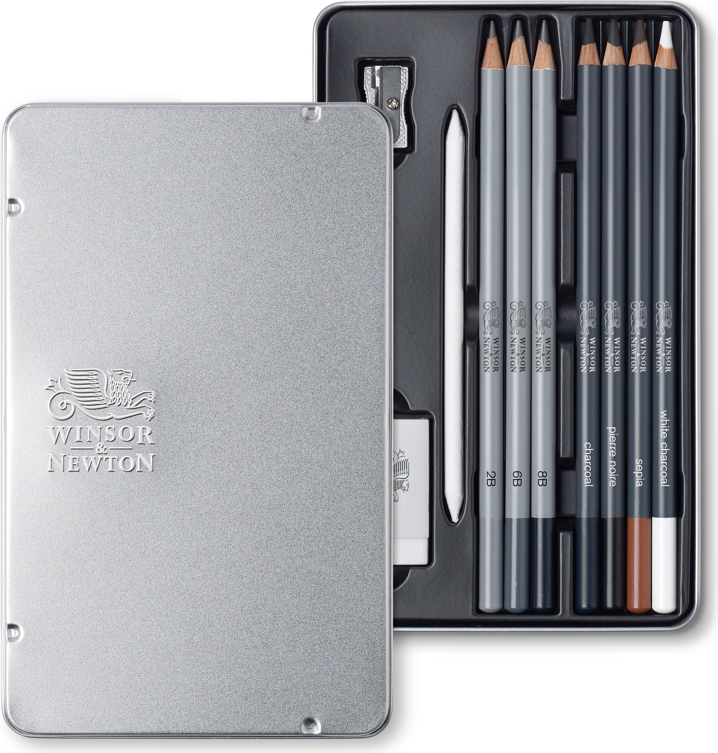 STUDIO COLLECTION SKETCH PENCIL TIN OF 10