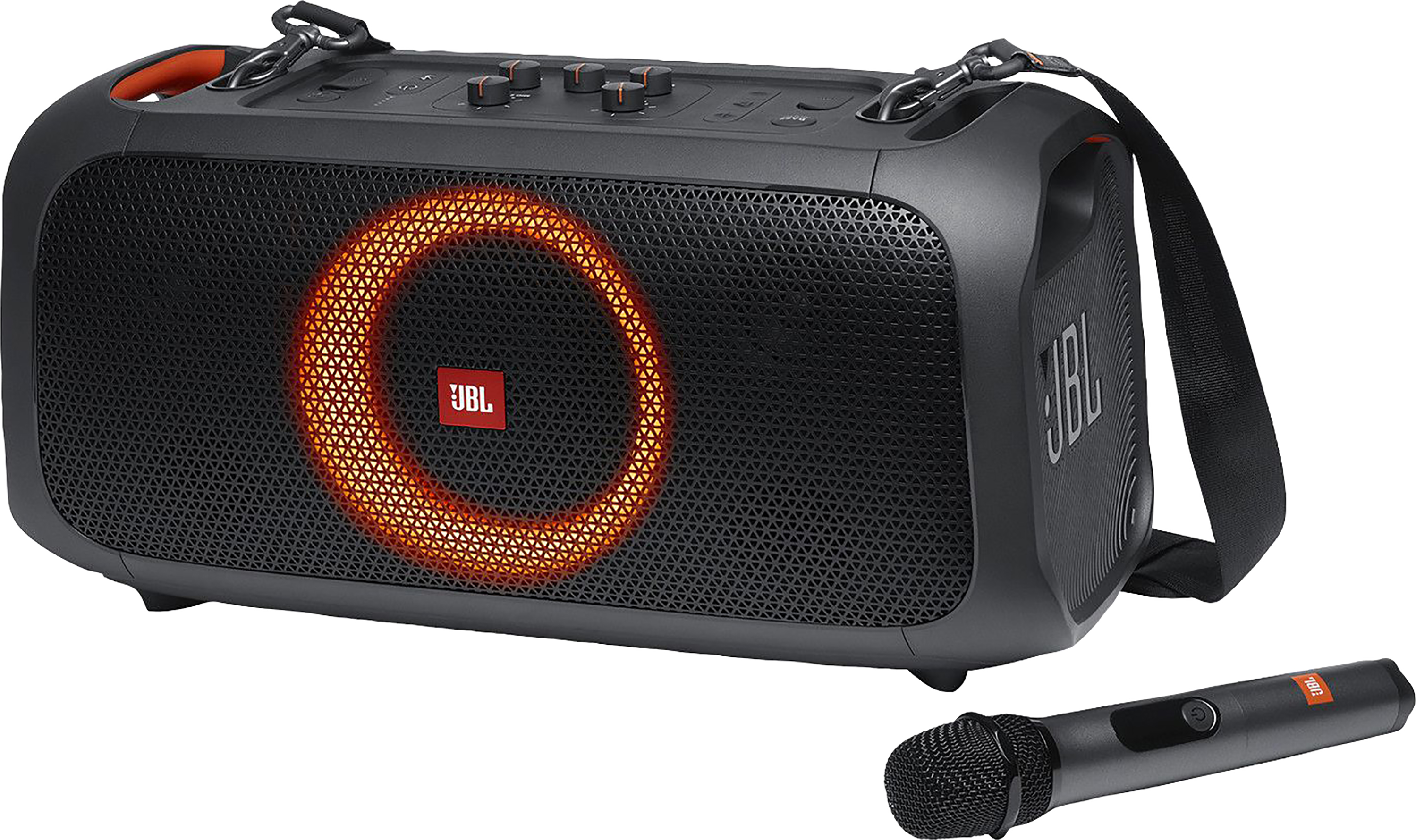 JBL PartyBox On-the-Go Wireless Speaker, Black
