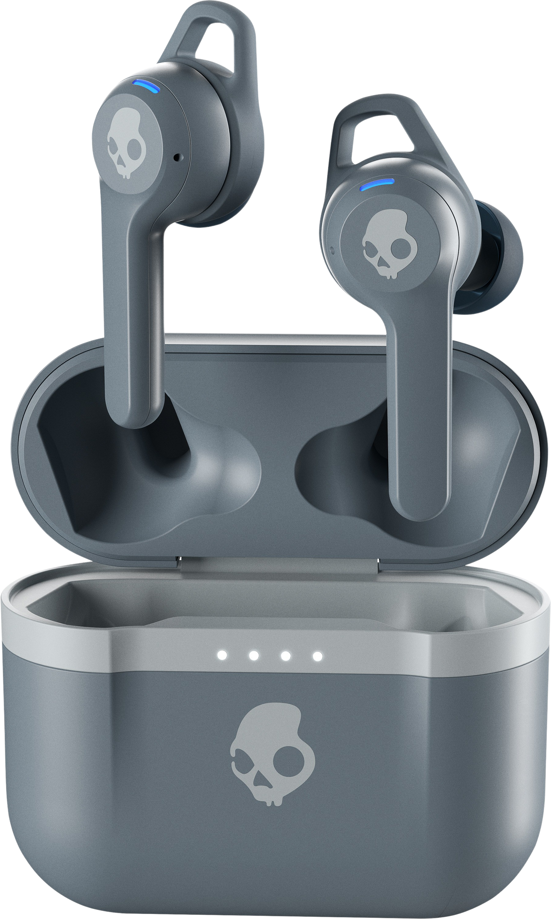 Skullcandy Indy Evo True Wireless In-Ear Earbuds, Chill Grey - ONLINE ONLY