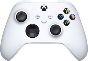 Microsoft Xbox Wireless Controller - Robot White. Wireless - Bluetooth - Xbox One, PC, Android, iOS, Xbox Series X, Xbox Series S - ONLINE ONLY