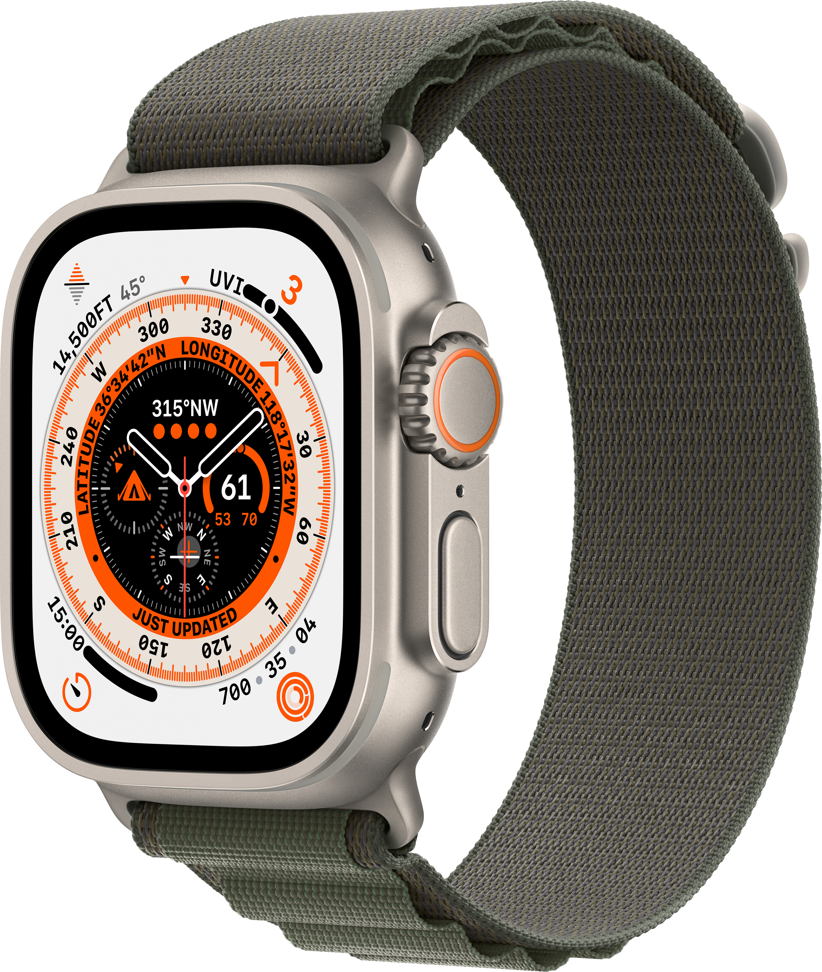 APPLE WATCH ULTRA 49 TIT GREEN AL L
